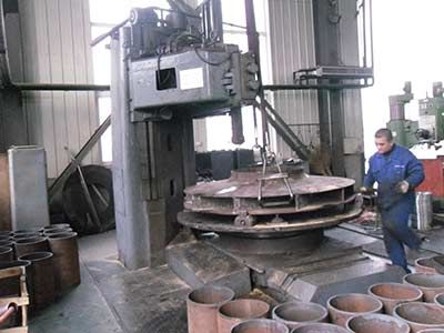 3米立車工件加工